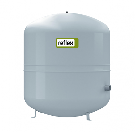 Бак круглый  для отопления  50 л,  серый N 50  (max 6 bar, 3/4" cерый)  Reflex - интернет-магазин сантехники Сандеталь