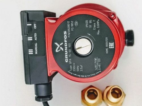 Grundfos Насос UPА 15-90-160 мм  повышающий давление  - интернет-магазин сантехники Сандеталь