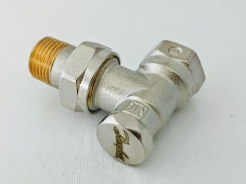 Комплект термостатический RAS-C +RA-FN+RLV-S 1/2 угловой, бокового подключения  (013G2228), Danfoss - интернет-магазин сантехники Сандеталь