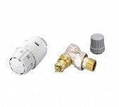 Комплект RAS-C2  термостат+клапан RA-FN 1/2 угловой (013G5143), Danfoss - интернет-магазин сантехники Сандеталь