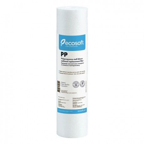 Ecosoft Картридж полипропиленовый 10" (10 мкм) для горячей воды PP-10   - интернет-магазин сантехники Сандеталь