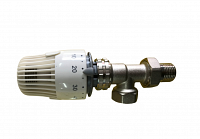 Клапан термостатический, угловой,с термоголовкой RTL,1/2" HVRT-103 HAZER - интернет-магазин сантехники Сандеталь