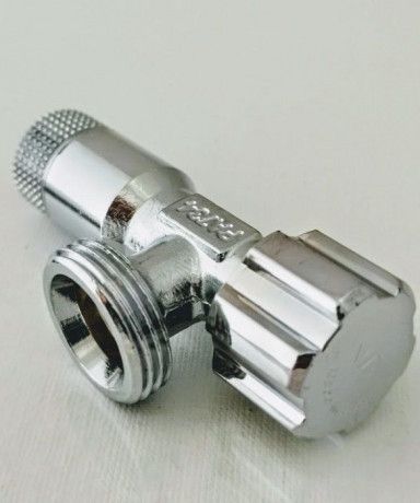 ALBERTONI Кран угловой вентильный 1/2"х3/4"  - интернет-магазин сантехники Сандеталь