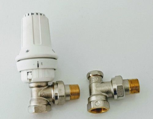 Комплект термостатический RAS-C +RA-FN+RLV-S 1/2 угловой, бокового подключения  (013G2228), Danfoss - интернет-магазин сантехники Сандеталь