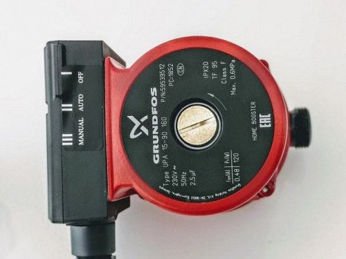 Grundfos Насос UPА 15-90-160 мм  повышающий давление  - интернет-магазин сантехники Сандеталь