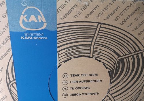 Труба для теплого пола из сшитого полиэтилена (PE-RT) Ø16х2.0 мм  BluFloor, KAN-term - интернет-магазин сантехники Сандеталь
