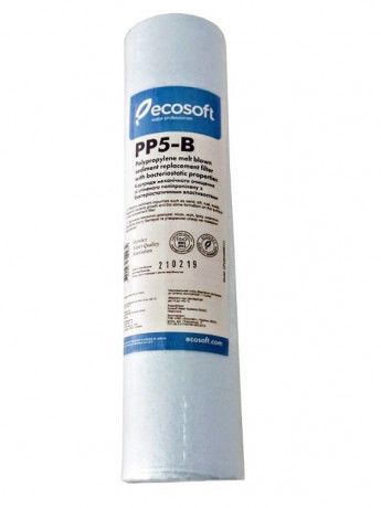 Картридж полипропиленовый 10"  (10 мкм)  PP10-В антибактерицидный  Ecosoft - интернет-магазин сантехники Сандеталь
