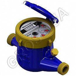 Gross Счетчик воды (водомер) 3/4 (MNK-20) для холодной воды без штуцеров 14785 sandetal.com.ua  от интернет-магазина сантехники Sandetal.com.ua