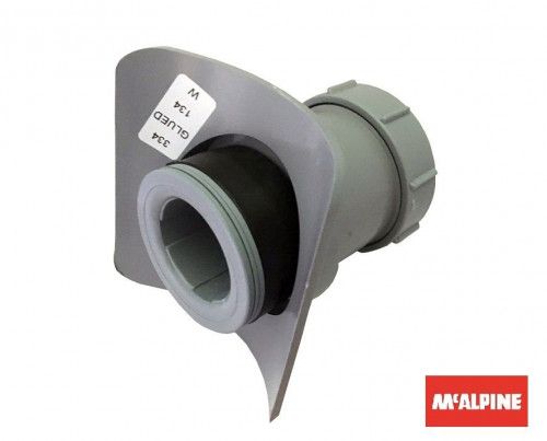 Врезка в канализационную трубу  Ø110х50  (BOSSCONN 110-50-GP)  McALPINE - интернет-магазин сантехники Сандеталь