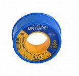 Фум лента тефлоновая Unitape (13,2 х12 х0,075) Unipak - интернет-магазин сантехники Сандеталь